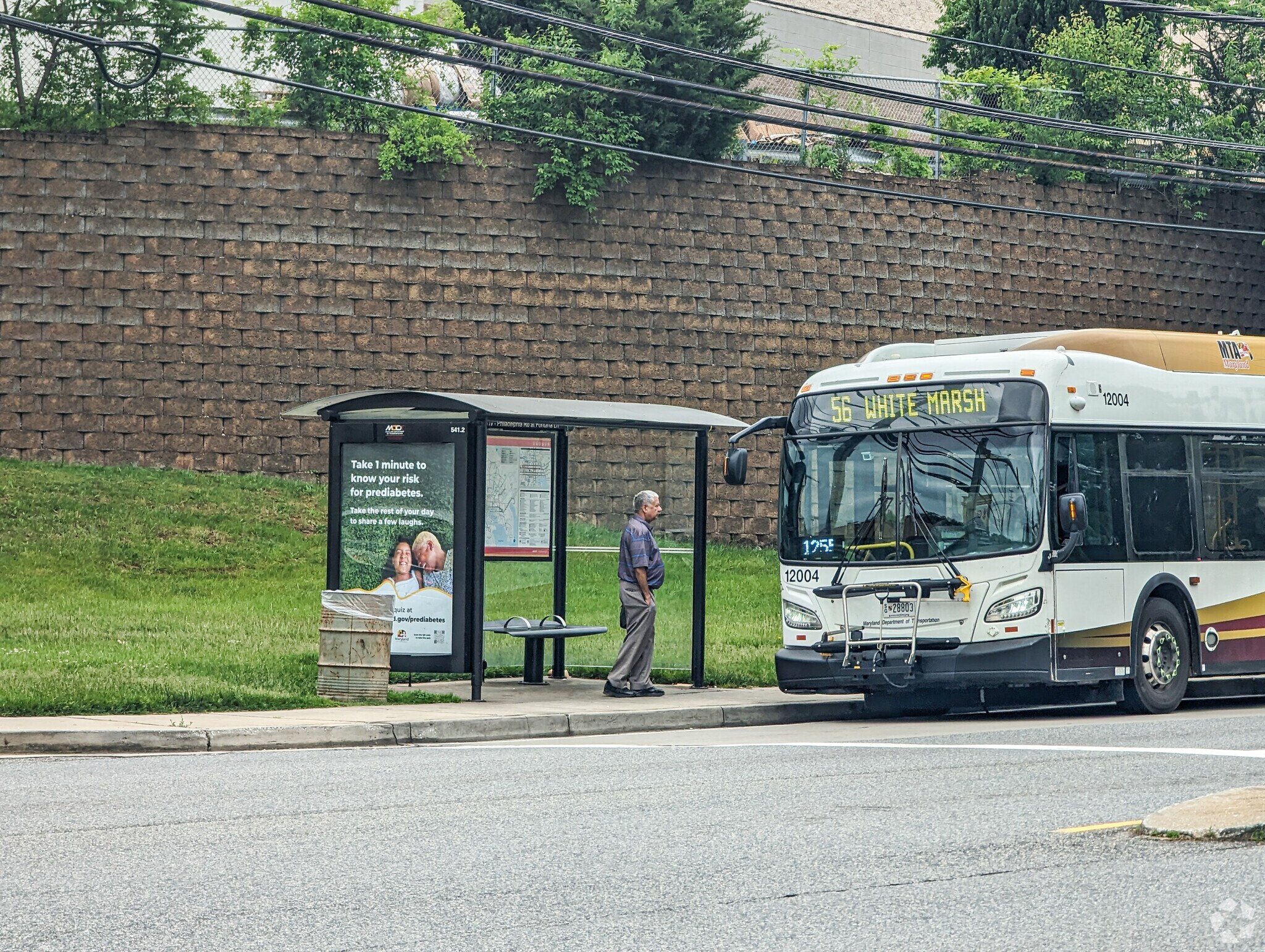 Public transportation is a breeze in Rosedale.
