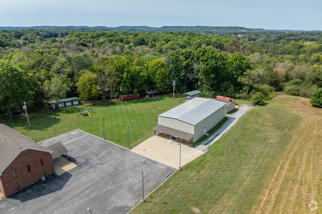 Columbia Christian Academy has a warehouse building for classrooms in Columbia.