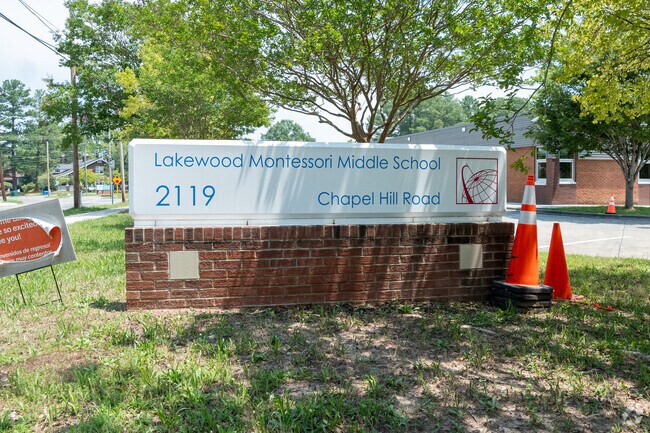 Lakewood Montessori Middle School in Durham, NC has just over 300 students.
