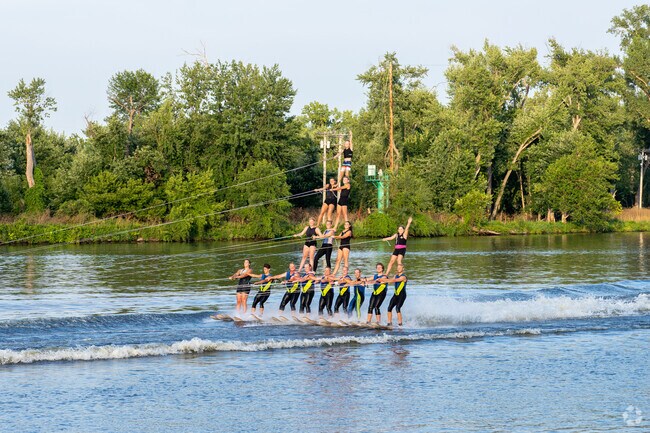Ellis Harbor residents can enjoy the Five Seasons Ski Show, happening every Thursday.