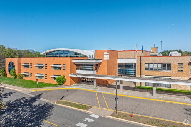 Lindbergh elementary in Little Falls serves about 300 students.