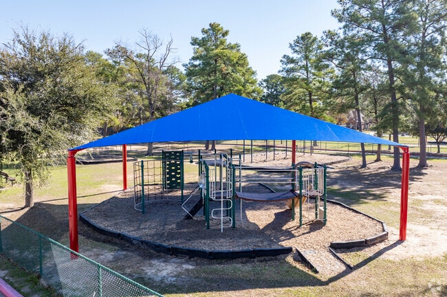 Kids have plenty of play option on the playground around Kuehnle Elementary School.