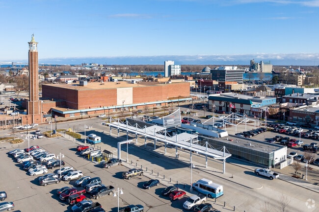 The Blue Water Transit Station provides public transportation throughout Port Huron.