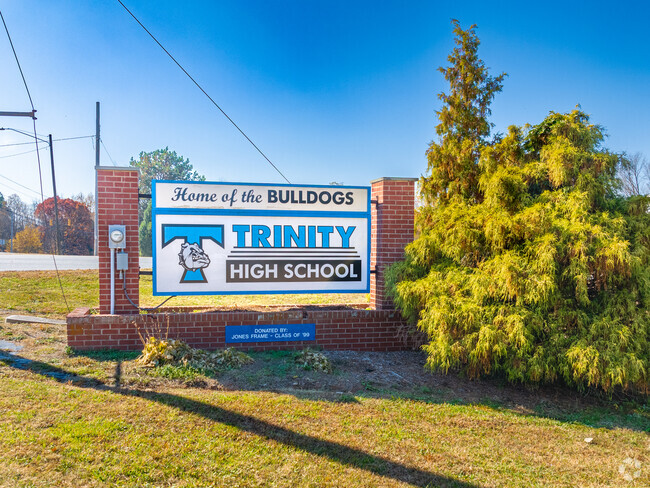 Trinity High School serves almost 700 students in the Trinity-Archdale area.
