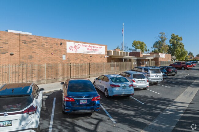 Over 850 students are enrolled at Fees College Preparatory in Tempe.