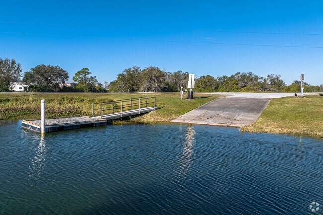 Saddle Creek Park offers several boat ramps.