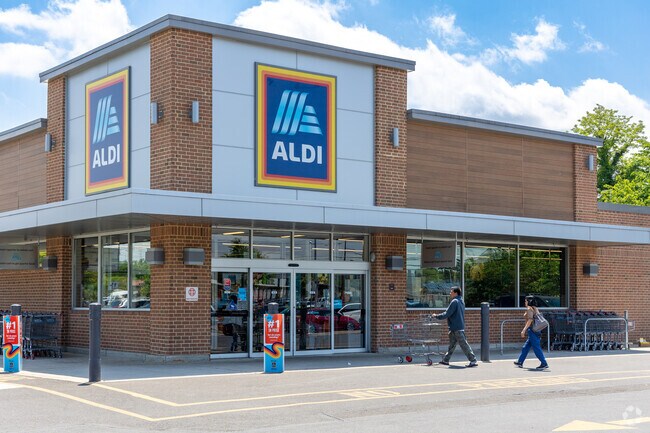 Centerville residents can find all of their grocery needs at the local Aldi.