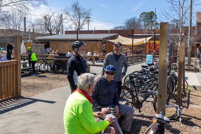 Greenville has trails that connect Unity Park, Cleveland Park, and Falls Reedy Park.