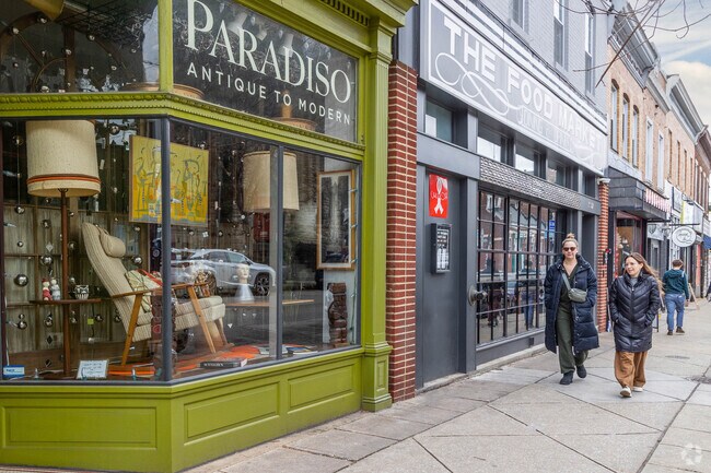 Hampden offers Guilford residents many dinning and shopping choices.