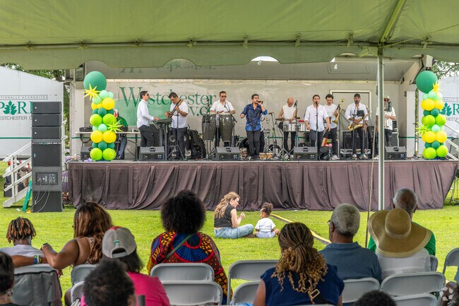Pelham Manor families enjoy Juneteenth at Glen Island Park with entertainment and delicious eats.