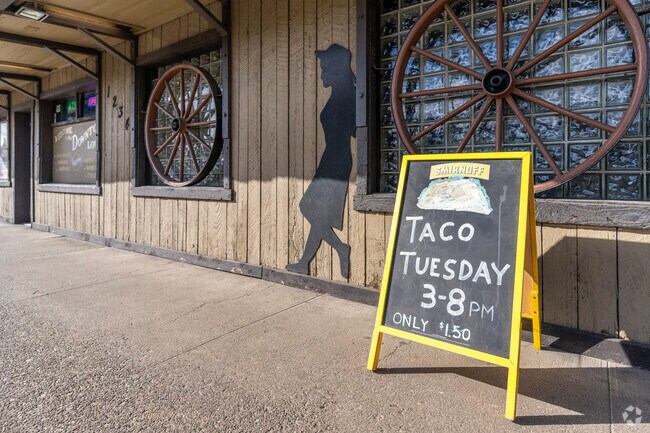 Taco Tuesdays are a favorite special at the Brownsville Saloon.