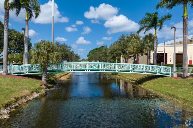Water features appear throughout Wynmoor in Coconut Creek.