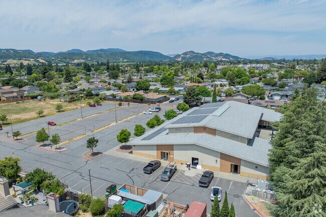 Grace Academy of Napa Valley has a large indoor gymnasium.
