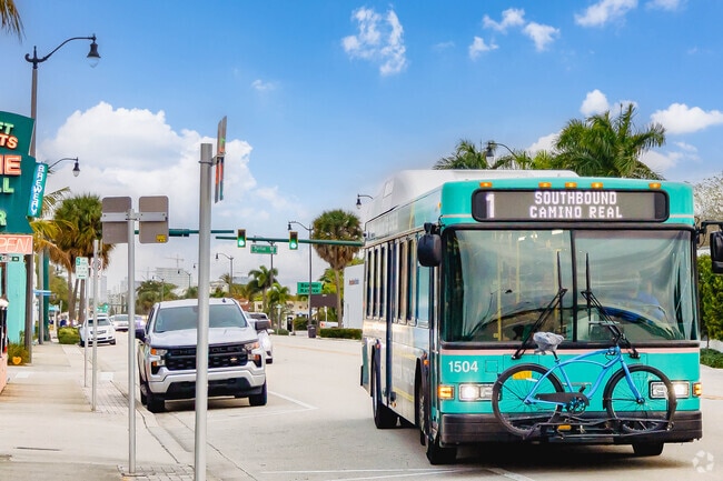 There are many bus routes conveniently located throughout the South End neighborhood.
