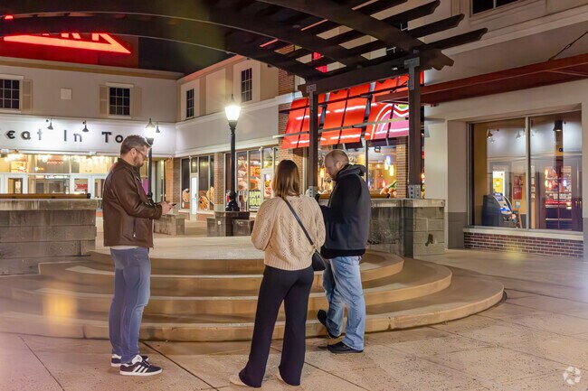 Head out for the night with friends at the local movie theater.