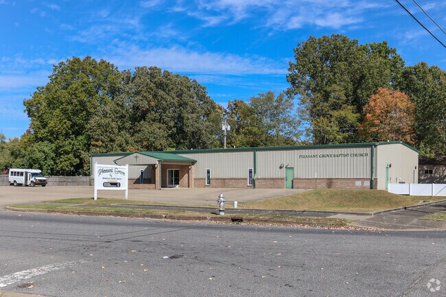 Pleasant Grove Missionary Baptist is located on 14th Street in Northside.