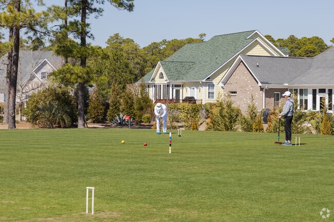Meet friends for a fun game of croquet at the Sports Center in Saint James.