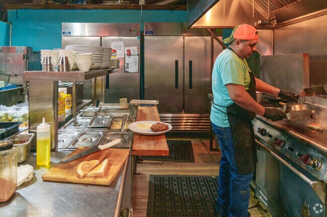 Redbird Smith is near many different food options for residents to enjoy.