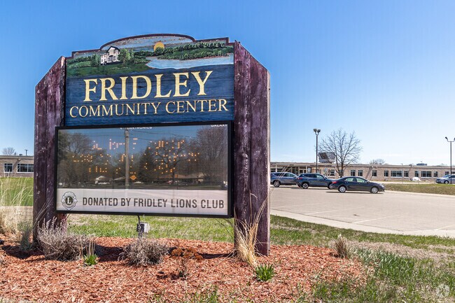 The Fridley Community Center is located within walking distance of the Bonny neighborhood.