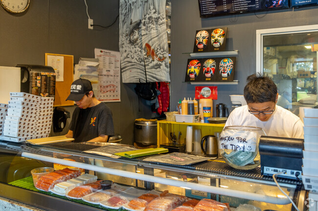 Hachi Sushi offers freshly crafted rolls and lunch specials in Argyle.