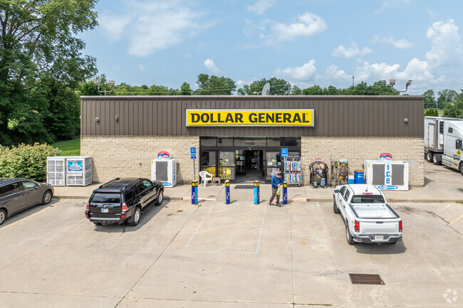 Dollar General is where Romney locals go to grab their last minute needs.
