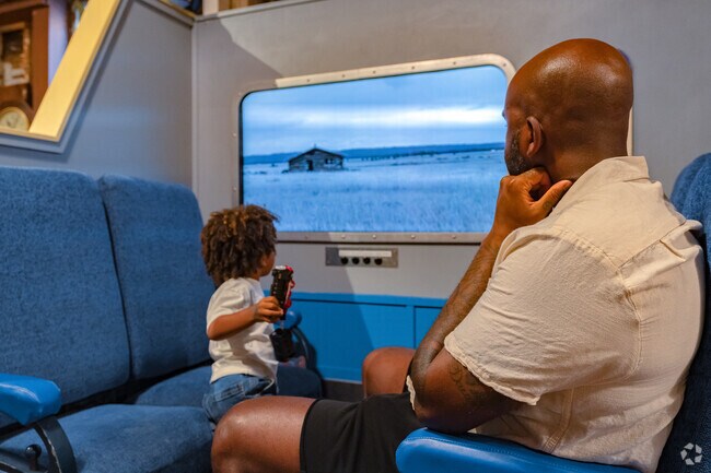 Your kids will love watching and learning about trains, local info and more at the train museum.