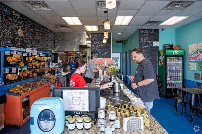 River Road residents enjoy grabbing a bagel and coffee at Seaside Bagels near River Road.