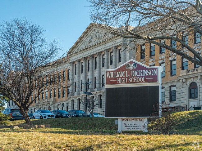 Welcome to  William L. Dickinson High School in the Journal Square neighborhood.