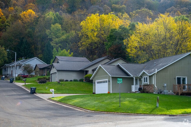 In Springbrook-Clayton Johnson, the wide streets are quiet and trees shaded.