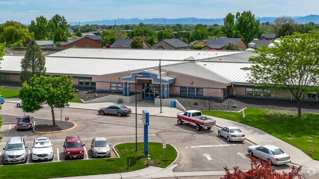 Park Ridge Elementary located in Nampa overlooks the Owyhee mountains to the southwest.