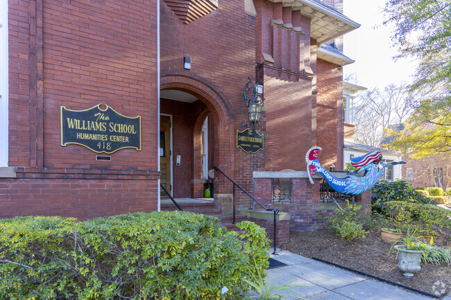 Children at The Williams School explore diverse subjects and cultivate critical thinking skills.