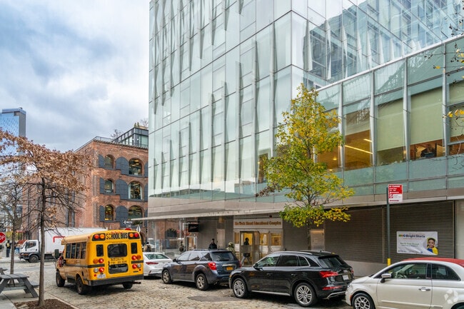 Dock Street School for STEM Studies is school in Dumbo, with a an emphasis on core curriculums.