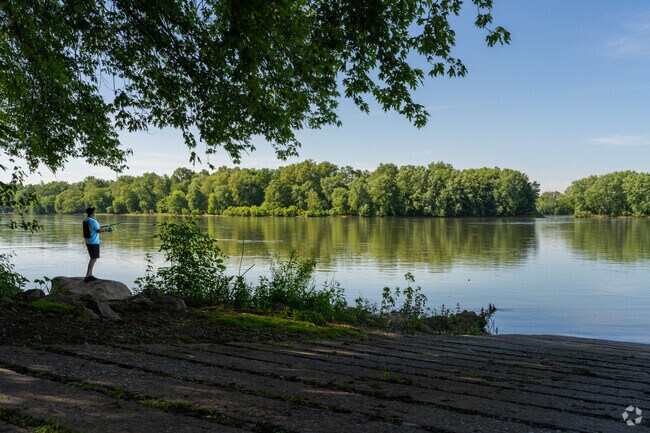 Go fishing off the shore or boat on the Susquehanna River off Water Street in New Cumberland.
