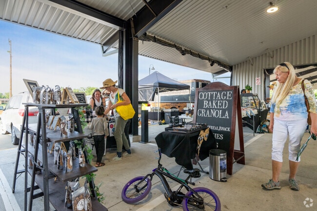 Enjoy the year round Columbia Farmers Market near Shepard Boulevard.