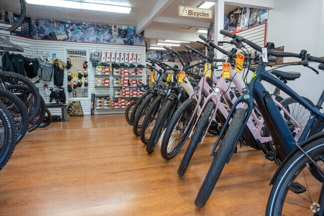 Mountain biking is a big part of the South Ashland.