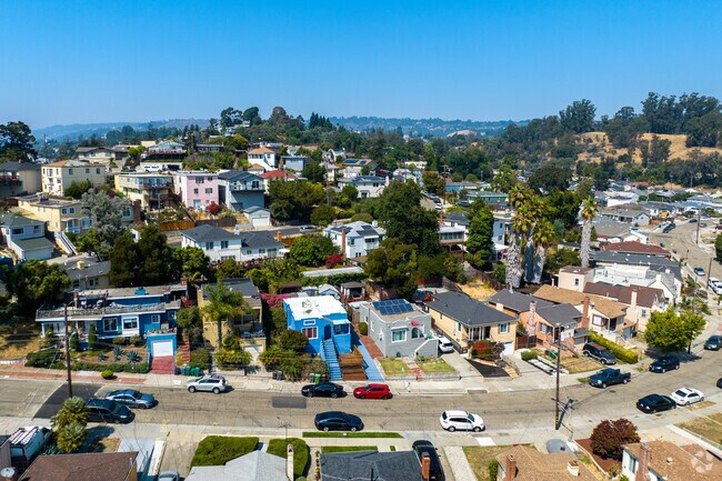 Foothill Square is part of the broader of East Oakland area, known for its diverse population.