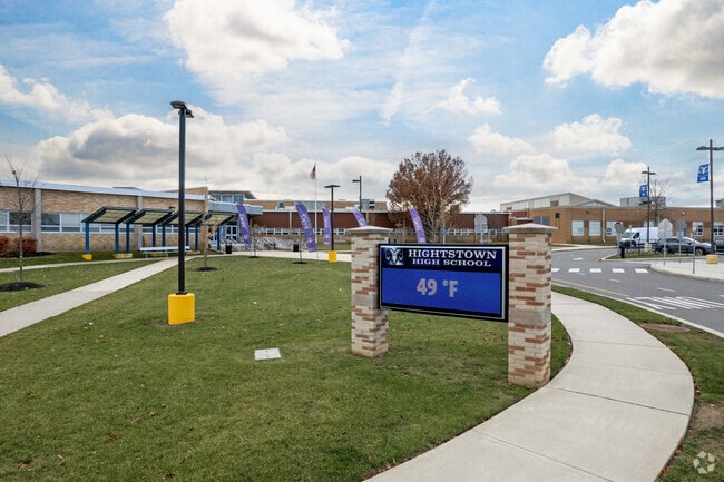 Hightstown High School is a highly rated public school.