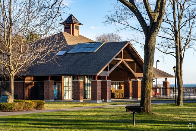 Residents of Grosse Pointe enjoy picnicking and barbecuing at Neff Park during the summer.