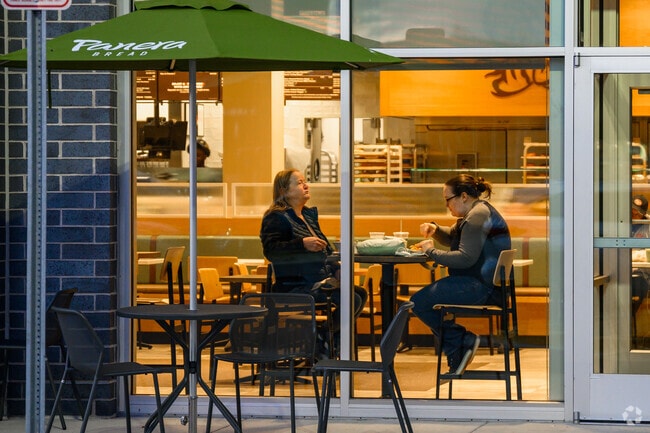 Friendly is home to fan favorite chains like Panera Bread.