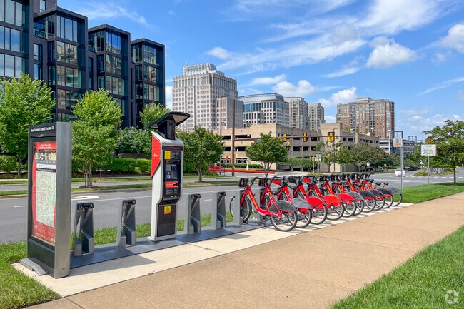 Lake Anne has bike rentals throughout the area with popular drop offs like Reston Town Center.