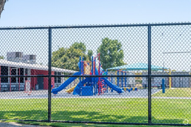 Play area at the Dysinger Elementary School.