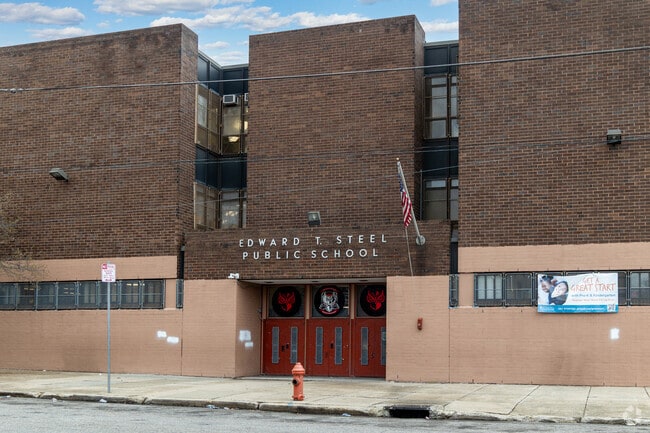 Edward T Steel School in Nicetown has students from PK-8th grades.