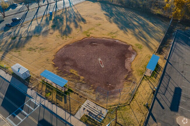 Los Lunas Middle School baseball field.