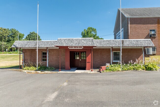 The exterior of Broadway Christian School.