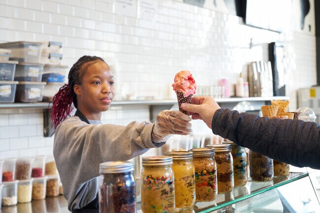 The Yard has delicious ice cream and milkshakes for Kincora residents.