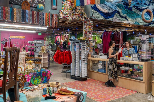 Plumas is right around the corner from Junkees, one of Reno's premiere clothing boutiques.