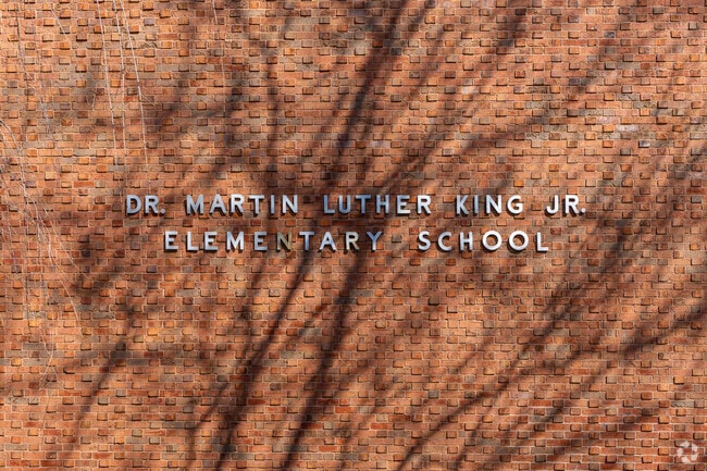 Exterior of Martin Luther King Elementary School