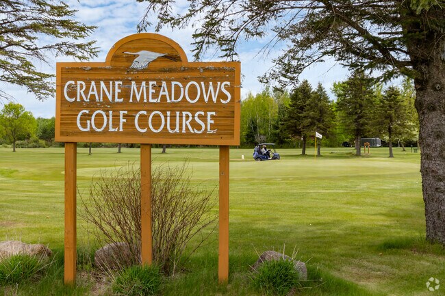 Crane Meadows Golf Course offers a public 9-hole course.
