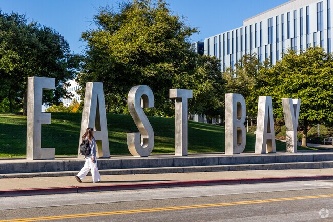 Students from Hayward Highland often attend Cal State East Bay for higher education.