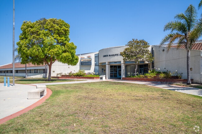 Christa McAuliffe School serves students aged K-5th grade in Oxnard, Ca.